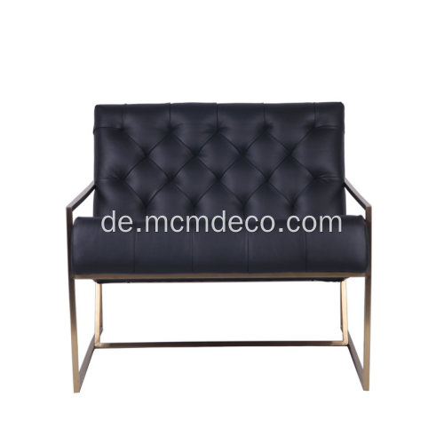 Modernes Wohnzimmer aus echtem Leder Lounge Chair